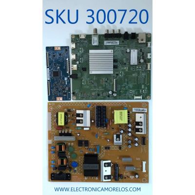 KIT DE TARJETAS PARA TV INSIGNIA /MAIN  XHCB01K024 / 715G8501-M01-B00-005T / (X)XHCB01K024010X / FUENTE PLTVGY401XAS2 / 715G8775-P01-000-002H / (X)PLTVGY401XAS2 / T-CON 5550T32C13 / 55T32-C0F CTRL BD / 55.50T32.C13 / MODELO NS-50DR620NA18